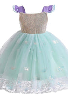 Load image into Gallery viewer, Ariel Pearl Mermaid Princess Birthday Party Dress - Fox Baby &amp; Co
