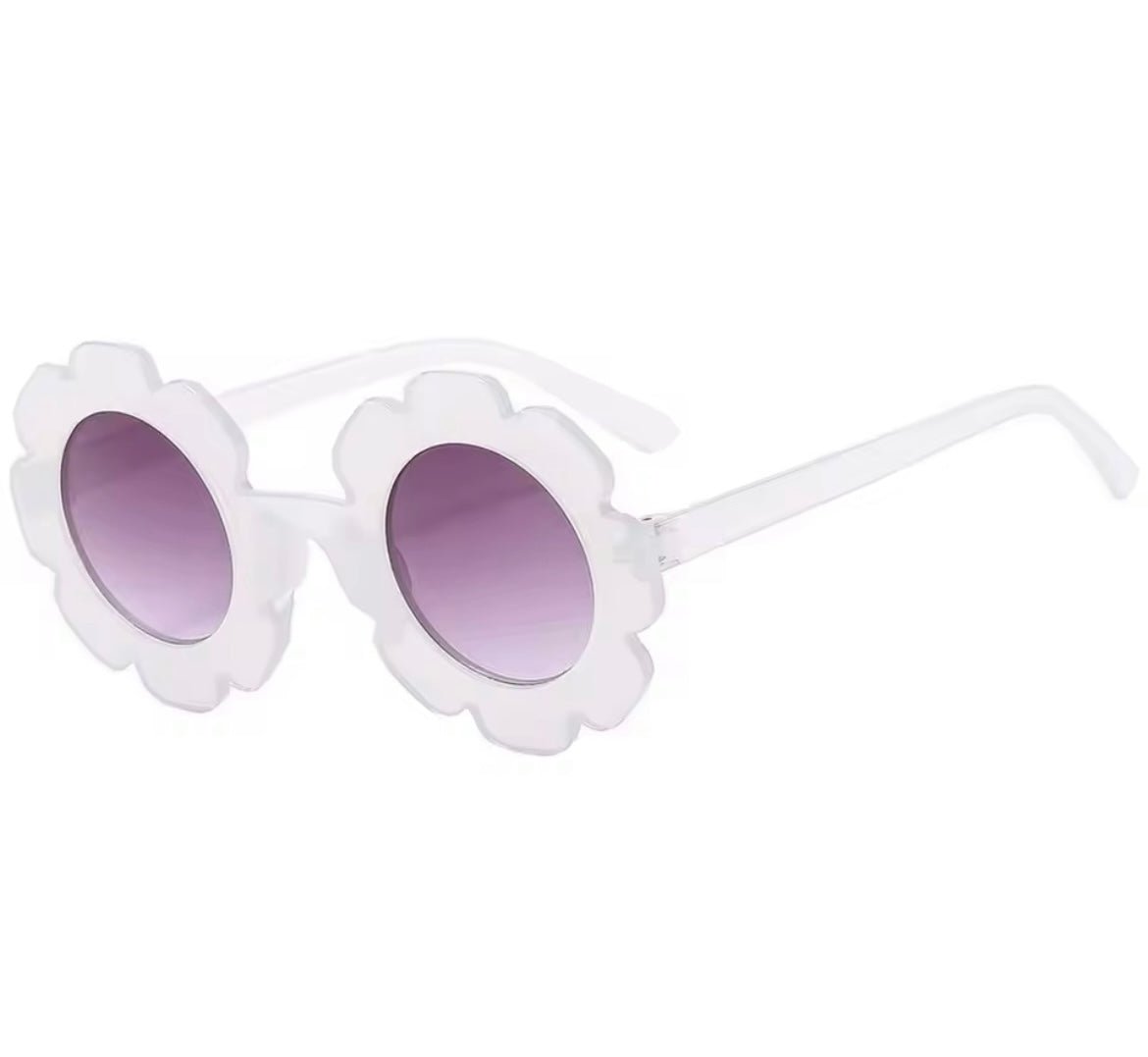 Baby Girl/ Kids Flower Sunglasses - Clear - Fox Baby & Co