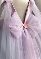 Load image into Gallery viewer, Iris Butterfly Luxe Little Girls Tulle Dress - Lilac - Fox Baby &amp; Co
