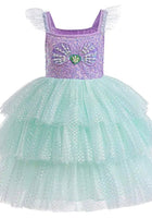 Load image into Gallery viewer, Mermaid Luxe Princess Birthday Party Dress - Fox Baby &amp; Co
