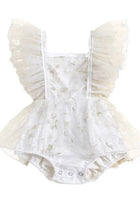 Load image into Gallery viewer, White Christmas Sparkle Frill Romper - Fox Baby &amp; Co
