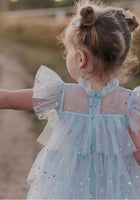 Load image into Gallery viewer, Enchanted Tulle Princess Tulle Birthday Dress Blue - Fox Baby &amp; Co
