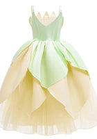 Load image into Gallery viewer, Tiana Whimsical Princess Party Dress (pre order) - Fox Baby &amp; Co
