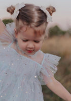 Load image into Gallery viewer, Enchanted Tulle Princess Tulle Birthday Dress Blue - Fox Baby &amp; Co
