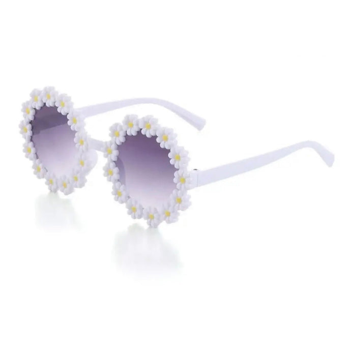 Limited Edition Baby/Kid Girl Daisy Sunglasses - White - Fox Baby & Co