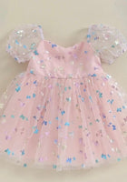 Load image into Gallery viewer, Kids girls Butterfly Shimmer Tulle Dress - Fox Baby &amp; Co
