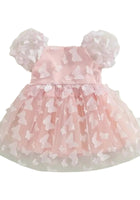 Load image into Gallery viewer, Kids little girls Clara Butterfly Tulle Dress - Baby Pink (Pre order) - Fox Baby &amp; Co
