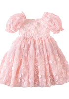 Load image into Gallery viewer, Kids girls Tea Party Tulle Dress - Blush Pink (pre order) - Fox Baby &amp; Co
