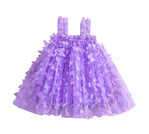 Whimsical Butterfly Tulle Dress - Purple - Fox Baby & Co