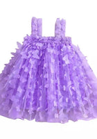 Load image into Gallery viewer, Whimsical Butterfly Tulle Dress - Purple - Fox Baby &amp; Co
