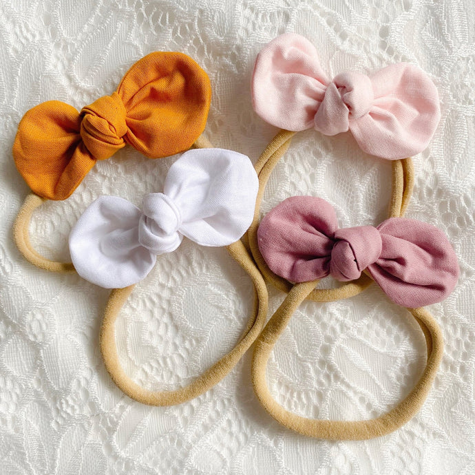 Essential Harper Bow Set - Fox Baby & Co