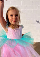 Load image into Gallery viewer, Kid little girl Candyland Tulle Tutu Birthday Dress - Fox Baby &amp; Co
