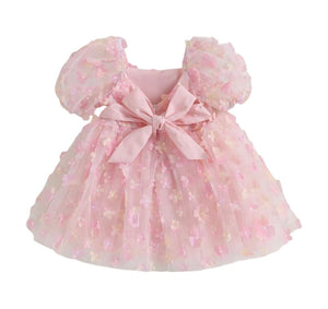 Kids girls Sweetheart Tulle Dress - Pink Rainbow - Fox Baby & Co