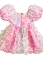 Load image into Gallery viewer, Kids little girls Pandora Butterfly Tulle Dress - Rainbow - Fox Baby &amp; Co
