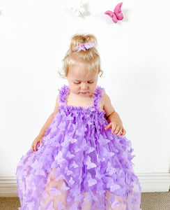 Whimsical Butterfly Tulle Dress - Purple - Fox Baby & Co