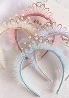 Load image into Gallery viewer, Tulle Birthday Crown Headband - Fox Baby &amp; Co
