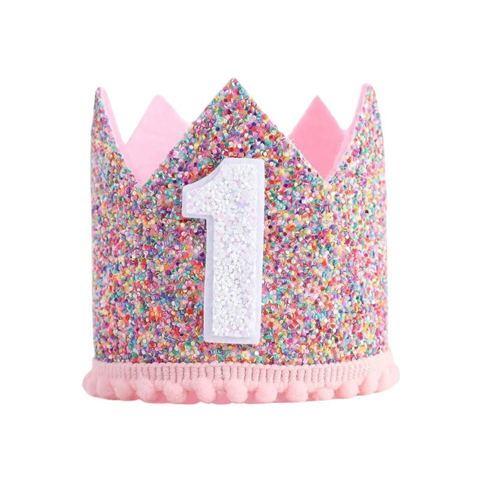 Sparkle Fairy 1st Birthday Party Crown Hat - Fox Baby & Co