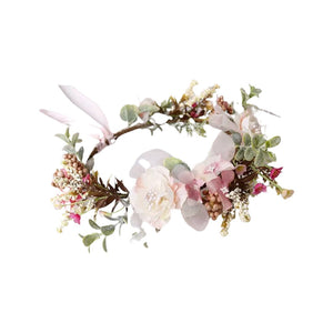 Pink Birthday Flower Crown (pre order) - Fox Baby & Co